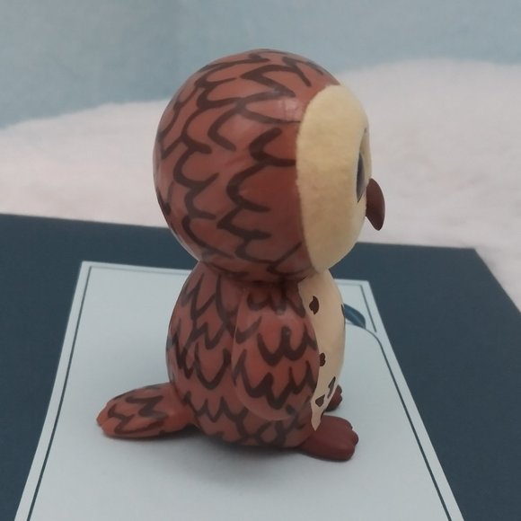 🦉 Ty Beanie Boos Mini Boos Collectible Sammy the Brown Owl Figure - Picture 5 of 11